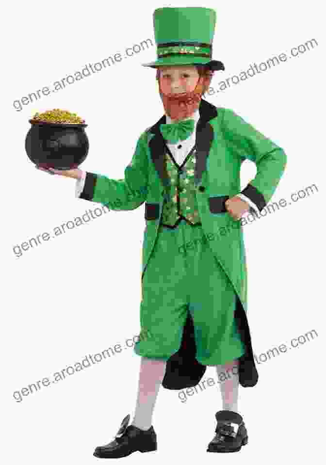 A Child Wearing A Green Leprechaun Hat St Patrick S Day Crafts For Kids: Happy St Patrick S Day Gift For Kids