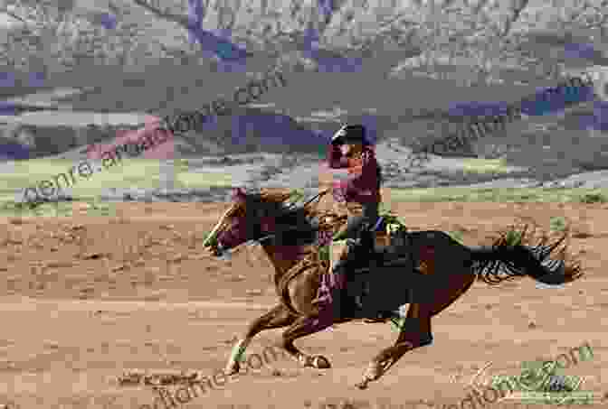 A Cowboy On Horseback Riding Through A Field A Thrilling Story Of A Female Cowboy In Mariposa Ranch: The Unwholesome Life In Western Ranches: Returning To Serenity