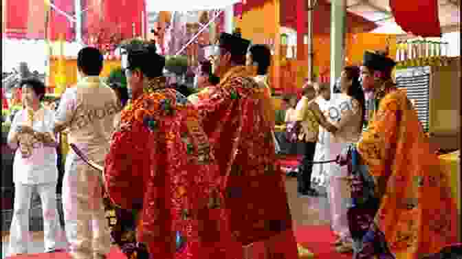 A Daoist Priest Performing A Traditional Ritual In A Sacred Temple Daoist China: Governance Economy Culture