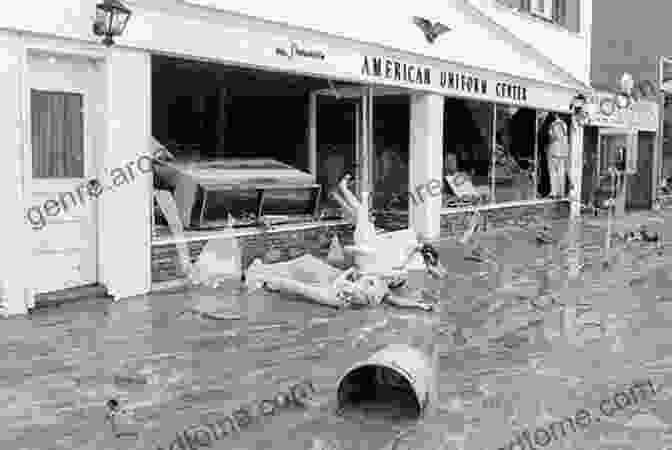 A Flooded Street In Elmira, New York The 1972 Flood In New York S Southern Tier (Images Of America)