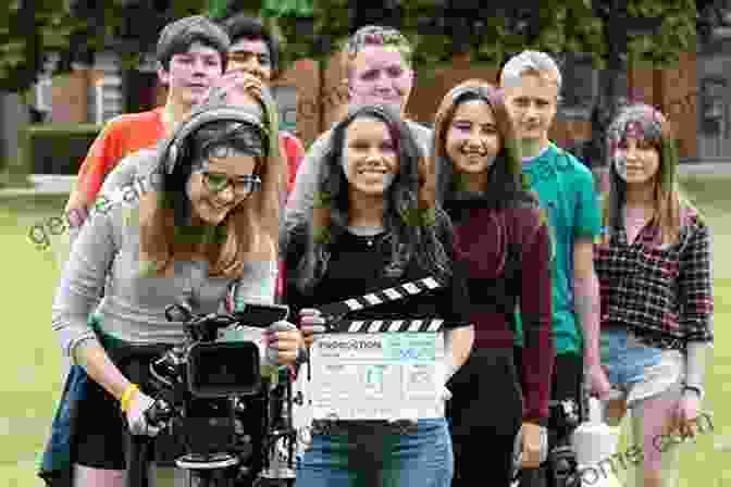 A Group Of Young Filmmakers Working On A Set, Symbolizing The Passion And Creativity That Drives Aspiring Directors For The Love Of Cinema: Teaching Our Passion In And Outside The Classroom