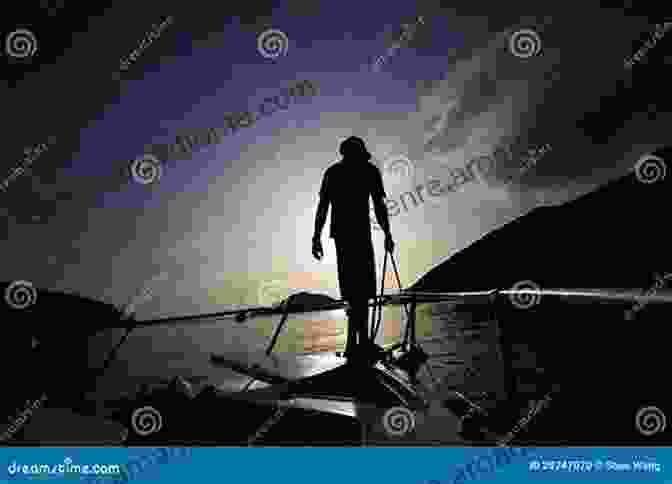 A Lone Fisherman, Standing Tall On The Bow Of His Boat, As The Golden Rays Of Sunrise Illuminate The Horizon Weather Folk Lore Of The Sea And Superstitions Of The Scottish Fishermen