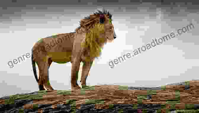 A Majestic Lion Standing Tall In The Grasslands The Beginner S Bible First 100 Animal Words