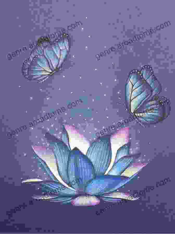 A Photo Art Image Of A Lotus Flower With A Butterfly On Its Petals. Photobook Of Lotus Flowers: Photo Art Photo Of Lotus Flower 100+ Images