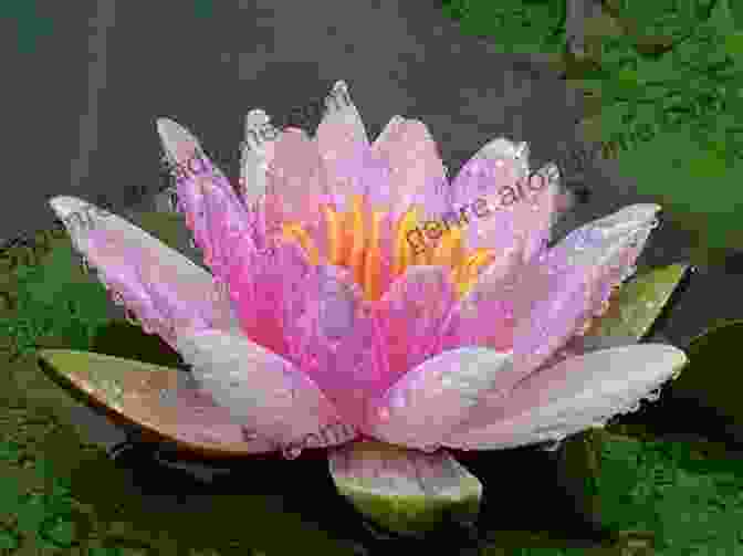 A Photo Art Image Of A Lotus Flower With Water Droplets On Its Petals. Photobook Of Lotus Flowers: Photo Art Photo Of Lotus Flower 100+ Images