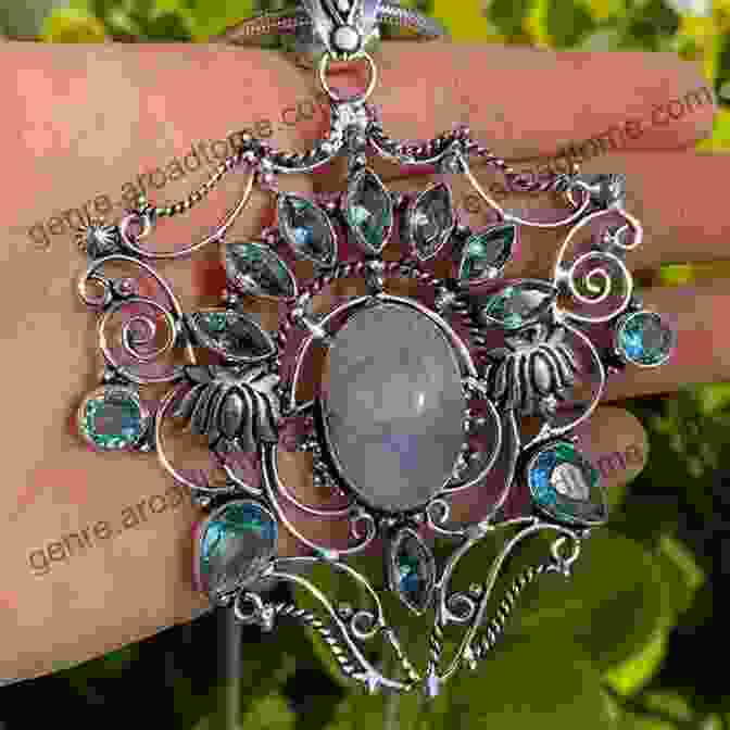 A Stunning Piece Of Jewelry Featuring Intricate Metalwork And Precious Stones Precious Stones Vol 1 (Dover Jewelry And Metalwork)