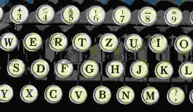 A Vintage Typewriter With Keys Arranged In The Shape Of The Alphabet My ABC (G D Vintage)