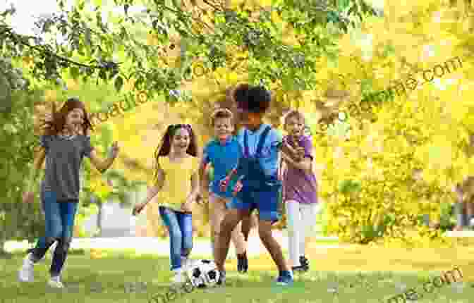 A Young Child Playing Outside On A Sunny Day. On A Sunny Day (Playing Outside)