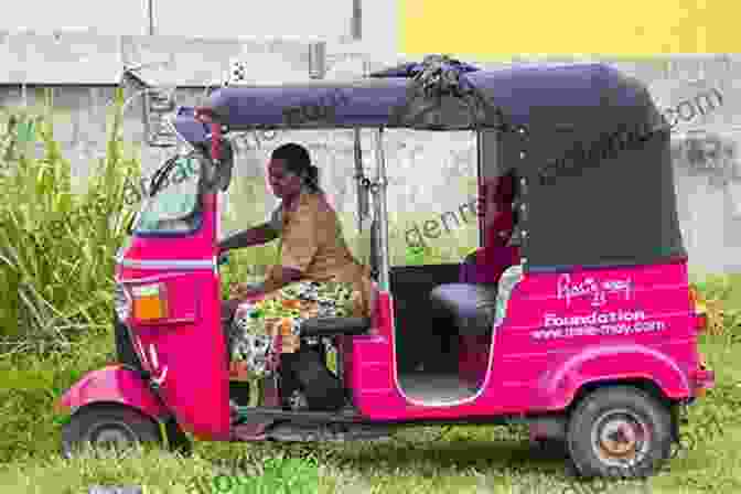 A Young Woman Riding In A Tuktuk In Sri Lanka Whoa You Donkey WHOA Laura Leveque