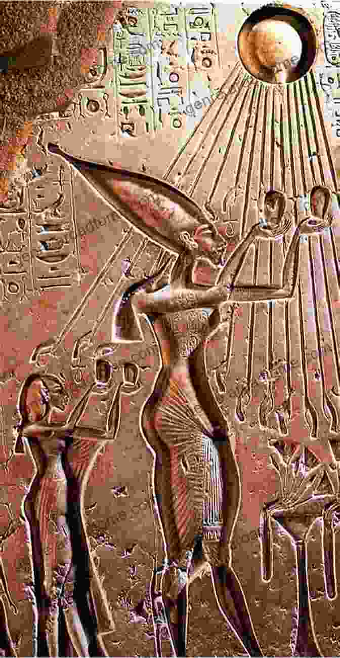 Akhenaten Depicted As The Sun God Aten The Lost King: Akhenaton (Ancient Egyptian Mysteries 4)