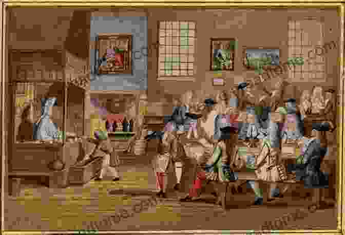 Bustling Coffeehouse In London During The 18th Century Wine: A Social And Cultural History Of The Drink That Changed Our Lives (The Infinite Ideas Classic Win)