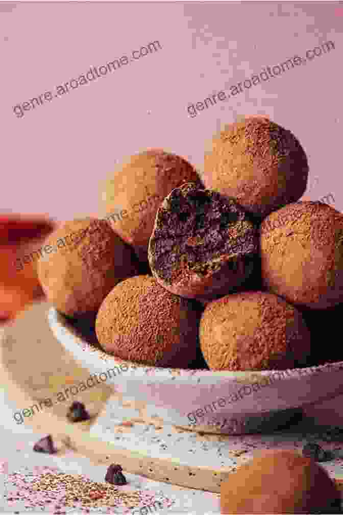 Delectable Dark Chocolate Truffles With A Sprinkling Of Cocoa Powder 365 Unique Chocolate Recipes: Best Ever Chocolate Cookbook For Beginners