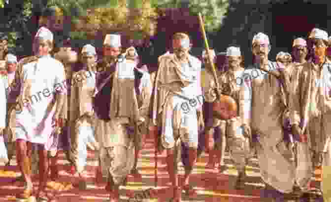 Gandhi Leading The Salt Satyagraha The British Raj: The History Of The British In India And Pakistan