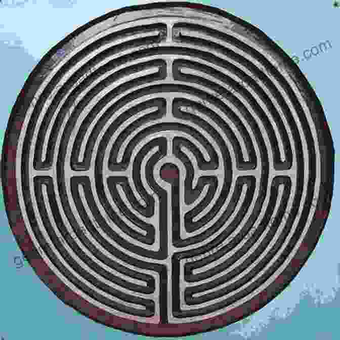 Image Of A Labyrinth Symbolizing The Path Of Initiation Jesus The Last Great Initiate