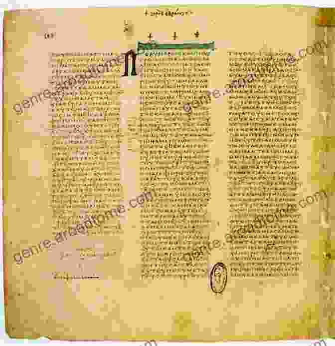 Image Of A Page From The Codex Vaticanus, Displaying The Ancient Greek Text Of The New Testament The Dead Sea Scrolls Bible: The Oldest Known Bible Translated For The First Time Into English