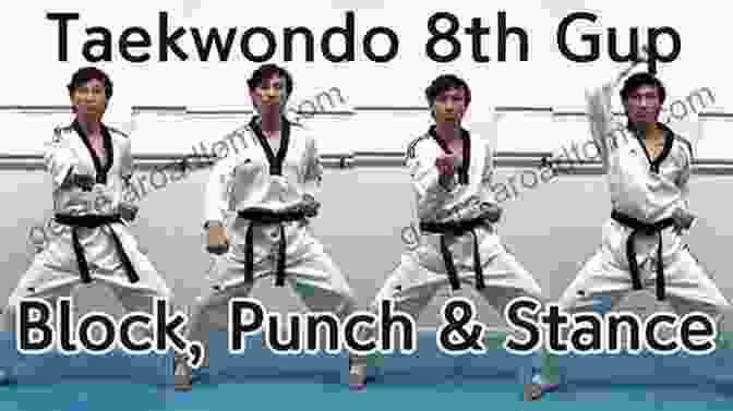 Image Of A Tae Kwon Do Practitioner Demonstrating A Combination Of Punches And Blocks Advancing In Tae Kwon Do