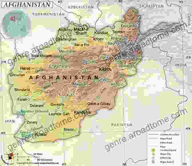 Map Of Afghanistan With Its Location At The Crossroads Of Asia Games Without Rules: The Often Interrupted History Of Afghanistan