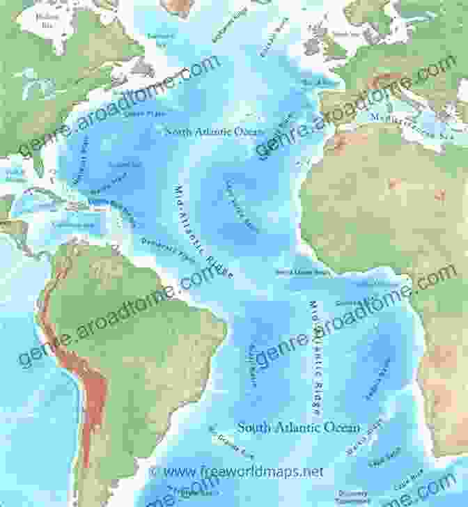 Map Of The Atlantic Ocean Atlantic Ocean (Oceans Of The World)