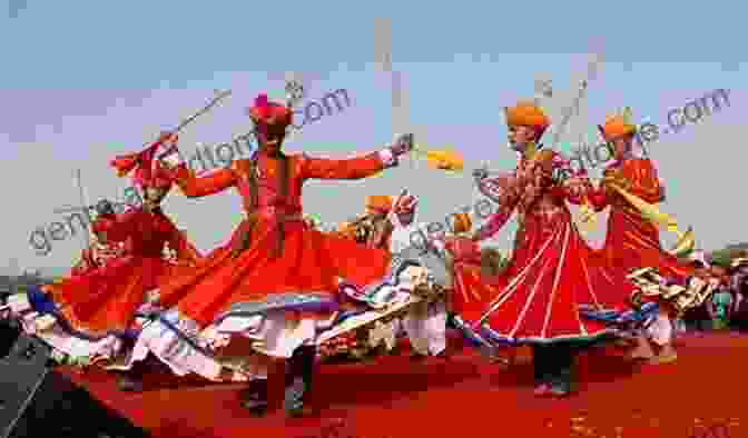 Sindhi Folk Dancers Perform A Traditional Dance In Vibrant Attire Sindh Pakistan And The World