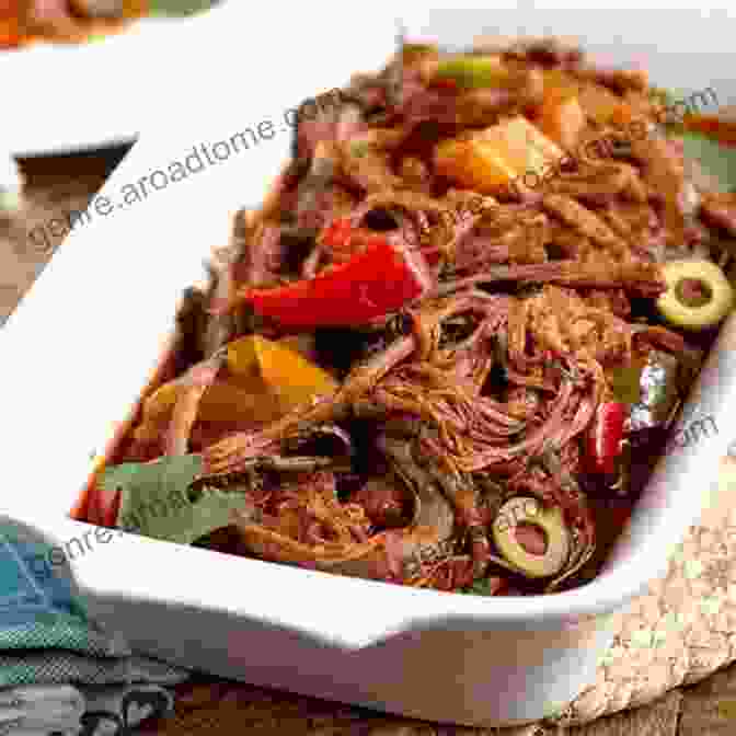 Tender Ropa Vieja In A Flavorful Tomato Sauce Guide To Cuban Cuisine: Cuban Recipes That Deserve A Spot In Your Kitchen: Cuban Food