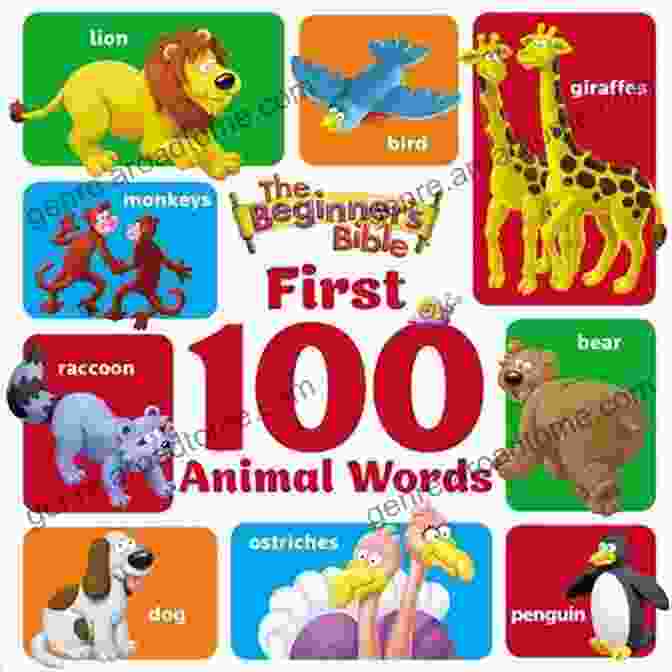 The Cover Of The Beginner S Bible First 100 Animal Words