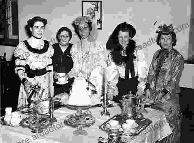 The Marys Of Lemont Book Cover, Featuring A Group Of Women In Period Dress Standing In Front Of A Victorian House. The Marys Of Lemont: A Photographic Collection Featuring The Many Virgin Mary Statues Of Lemont Illinois