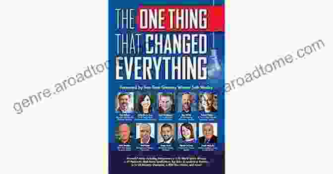 The One Thing That Changed Everything Book Cover The One Thing That Changed Everything