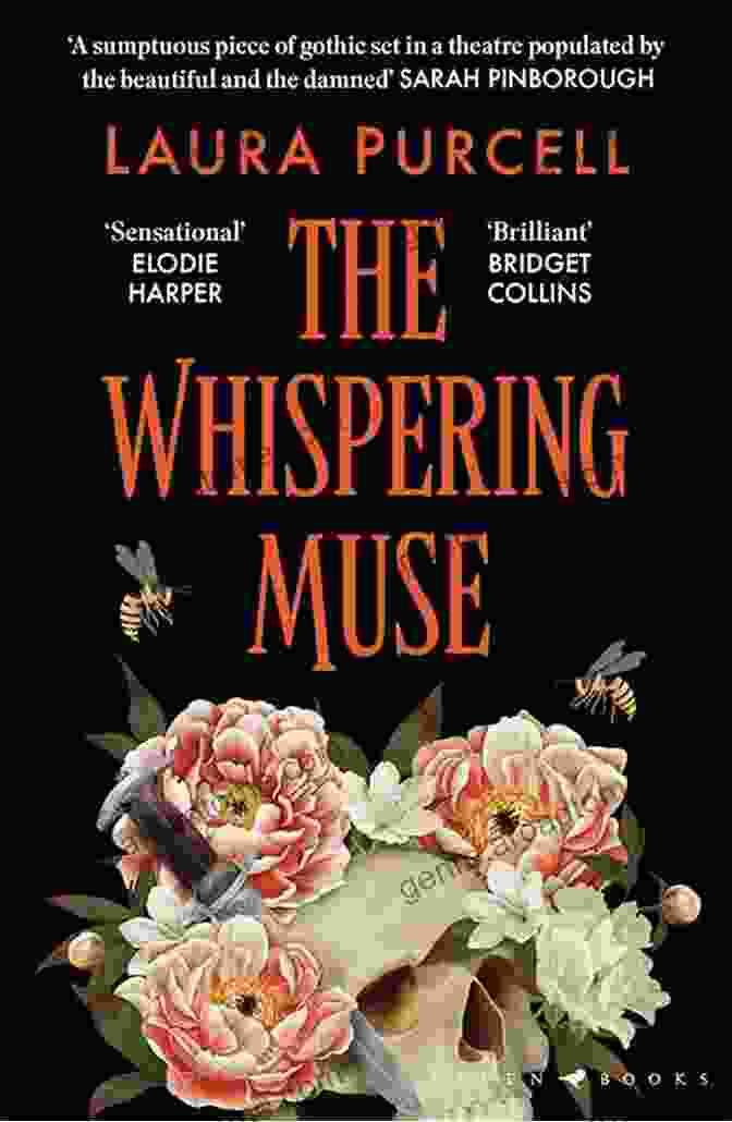 The Whispering Muse Novel Cover Featuring A Mysterious Woman With Long Flowing Hair, Her Lips Parted As If Whispering Secrets The Whispering Muse: A Novel