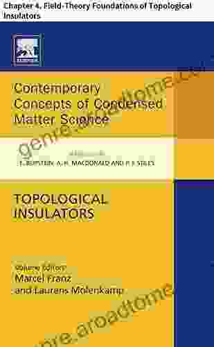 Topological Insulators: Chapter 4 Field Theory Foundations Of Topological Insulators (Contemporary Concepts Of Condensed Matter Science 6)