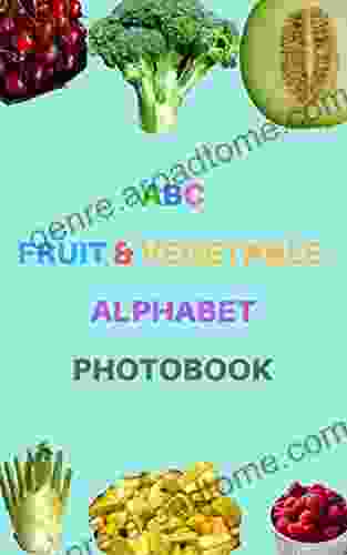 ABC FRUIT VEGETABLE ALPHABET PHOTOBOOK