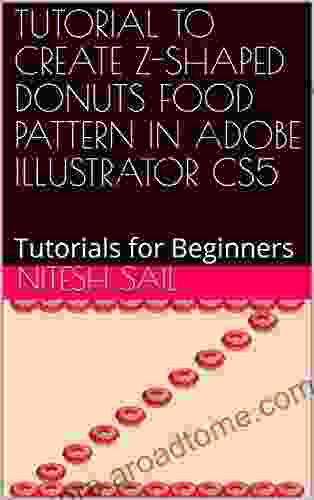 TUTORIAL TO CREATE Z SHAPED DONUTS FOOD PATTERN IN ADOBE ILLUSTRATOR CS5 : Tutorials For Beginners